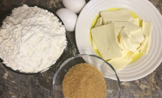 Ингредиенты для теста пирога