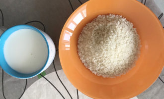 Ингредиенты для рисовой каши