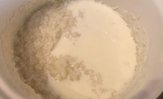 Каша из риса с молоком