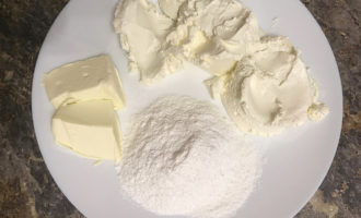 Ингредиенты для творожного крема