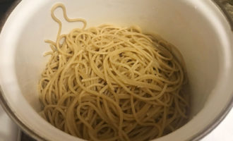 Готовые спагетти