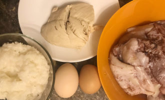 Рецепт кальмаров с рисом и яйцом