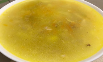 Куриный суп с булгуром