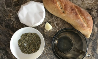 Рецепт камамбера с хлебом