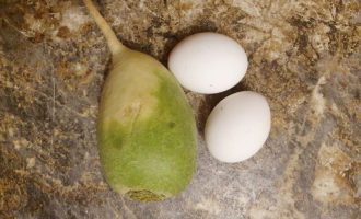 Зелёная редька и яйца