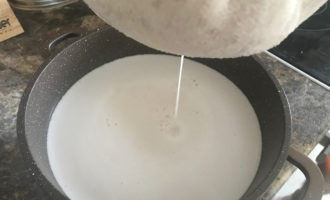 Приготовление миндального молока